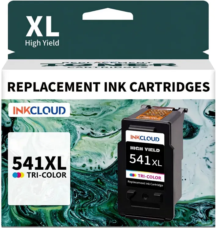 inkcloud PG-540XL/CL-541XL Ersatz für Canon MG3650 MG3550 MG4250 1 Farbe