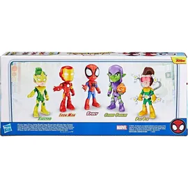 Hasbro Marvel Spidey und Seine Super-Freunde, Freunde & Schurken Set, Action-Figurenset