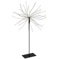 Star Trading 3D-LED-Standstern Firework 710-02-1 schwarz 25cm