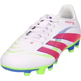 adidas Predator Club FG/MG Fußballschuhe - Cloud White / Lucid Pink / Lucid Lemon - EU