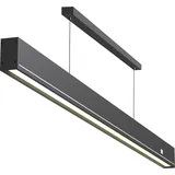 NORTHPOINT LED Pendelleuchte 18W 120 cm schwarz
