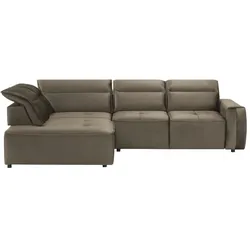 switch Ecksofa  Colombo , braun , Maße (cm): B: 296 H: 103 T: 227