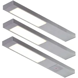 TOPLINE LED Unterbauleuchte Neoplan Change Küchenleuchte 3x 2,2 W Lichtfarbe regelbar