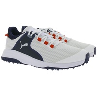 Puma Fusion Grip Golfschuhe Herren Sport-Schuhe mit FUSIONFOAM 377527 04 Weiß, Größe:45