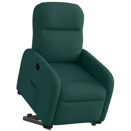 vidaXL Relaxsessel mit Aufstehhilfe Elektrisch 88 x 95 x 0 cm Dunkelgrün