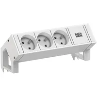 Bachmann DESK2 white 3xUTE 0,2m GST18 RAL9010