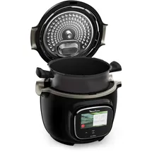 Moulinex Cookeo Touch Multicooker, intelligent, Hochdruck Touch Connect WiFi Schwarz
