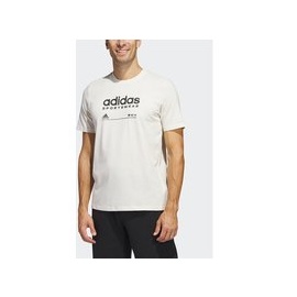 adidas T-Shirt adidas Lounge Graphic T-Shirt HR3002 Bunt Regular Fit XL