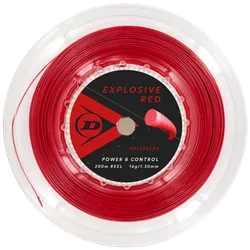 Tennissaite - Dunlop - EXPLOSIVE RED - 200 m