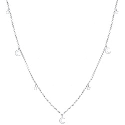 Elli Erbskette Sterne Astro Halbmond Trend 925 Silber Ketten   Damen 
