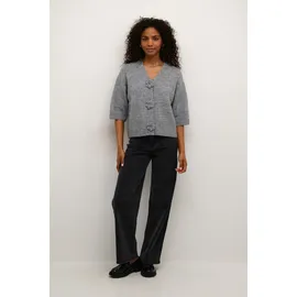Kaffe Strickjacke KArosie Grau L