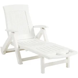 PROGARDEN Zircone 195 x 71 x 101 cm weiß