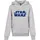 Mister Tee Star Wars Blue Logo Kapuzenpullover Heather Grey 146-152 cm