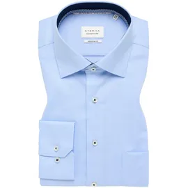 Eterna Modern-Fit Hemd Blau 42