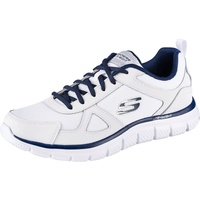 SKECHERS Track - Scloric white/navy 42