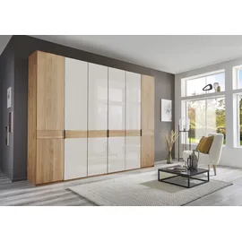 Wiemann Drehtürenschrank Cardiff 295,2 x 216 x 58 cm Braun/Weiß