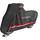 Germot Premium Motorrad Abdeckplane, schwarz, M