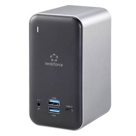 Renkforce USB-C® Notebook Dockingstation RF-DKS-650 Passend für Marke: Universal inkl. Ladefunktion