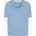 More More Shirt Wasserfall-Ausschnitt Blau 38