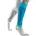 Sports Compression Sleeves Lower Leg extra lang blau