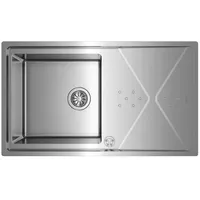 Teka Brooklyn 50 M-xp 1c 1e Rev Spüle Mit Abtropffläche - Grey - One Size