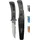 Cressi Tauchermesser Vigo schwarz-grau, RC555000 (Hochwertigen 420 Stahl)