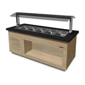 Saro Premium Line SB-K20 Salatbar für 5x 1/1 GN