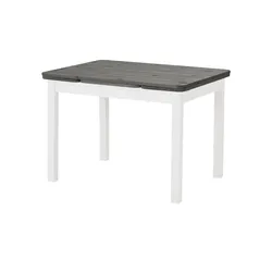 maison bleue Esstisch  Carina ¦ grau ¦ Maße (cm): B: 77 H: 74