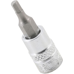BGS 2741 Biteinsatz Innensechskant HX1/8" Länge 38mm Antrieb 6,3mm (1/4")