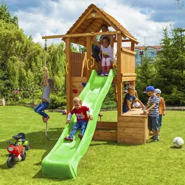 fungoo Spielturm Fortress Toybox Grün