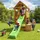 fungoo Spielturm Fortress Toybox Grün