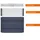 GARANTIA Hochbeet Ergo Quadro TurboPlus M 85 Stone
