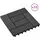 vidaXL Terrassenfliese 30 x 30 cm schwarz