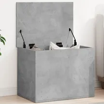 vidaXL Aufbewahrungsbox Truhe 60 x 42 x 46 cm 1-tlg. grau