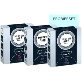 MISTER SIZE *Probierpack Xxl* (60mm, 64mm, 69mm) 9 St Kondome