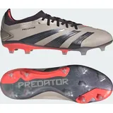 Adidas Predator Pro FG Platinum Metallic / Aurora Black / Turbo 41 1/3