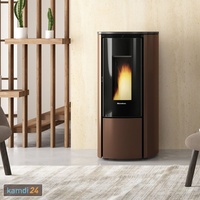 Extraflame Evolution Line Katia 9 Pelletofen Stahl Bronze / A+