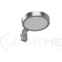 LightMe LM85633 LED-Spiegelleuchte LED 6W Blattsilber (glänzend)