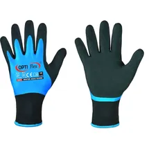 optiflex Handschuhe Winter Aqua Guard Gr.10 schwarz/blau EN 388,EN 511 PSA II OPTIFLEX