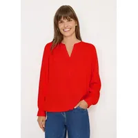 Cecil Bluse in Unifarbe - Orange