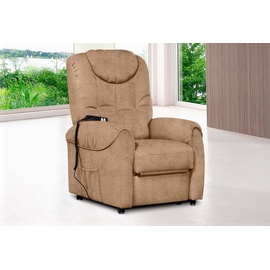 sit&more TV-Sessel »Bastian«, wahlweise manuell verstellbar oder mit Motor und Aufstehhilfe braun