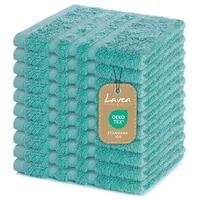 LAVEA Elena Handtuchset 10-tlg. blau