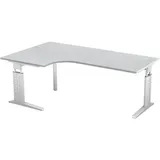 OTTO Office Eckschreibtisch Otto Office Line III grau / Silber