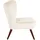 Max Winzer Sessel Sari Samtvelours 70 x 86 x 69 cm Creme