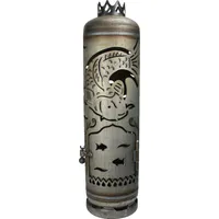 Koi Karpfen Fisch Feuerstelle Feuerschale Terassenfeuer Feuerkorb Feuertonne