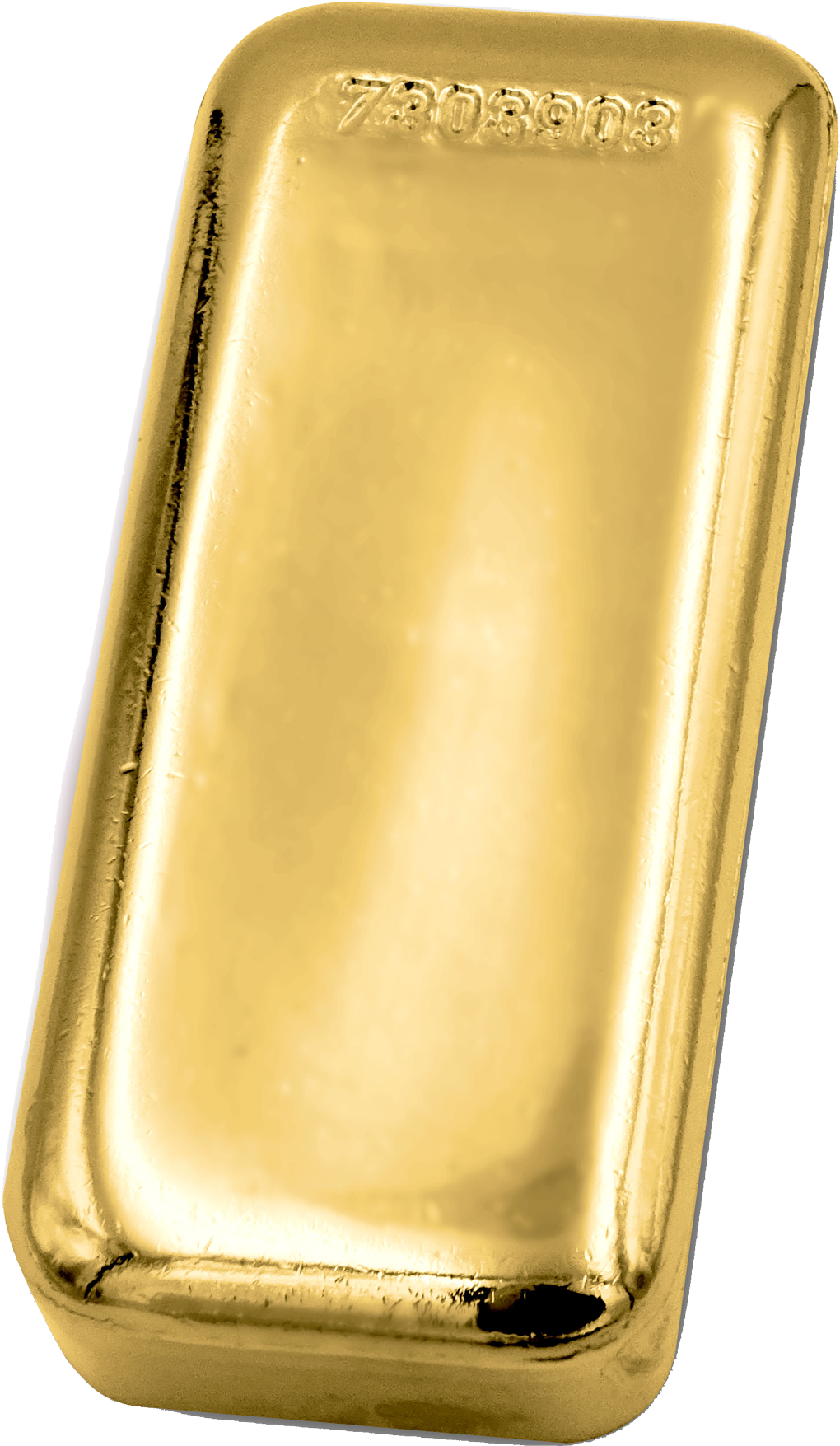 Dreifacher Flaschenöffner in pfiffiger Goldbarrenform.