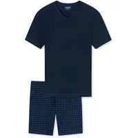 SCHIESSER Shorty Basic blau 58