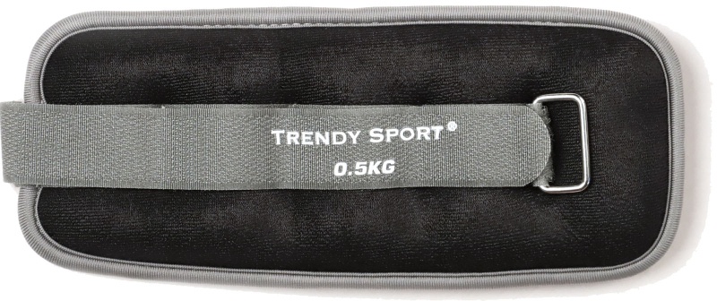 TRENDY SPORT Ankle and Wrist Gewichtsmanschette schwarz 0,5 kg