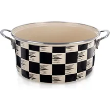 northix Schachbrett Kochtopf 26 cm rund