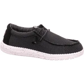 HEYDUDE Wally Sport Herren Schwarz/Weiß 41